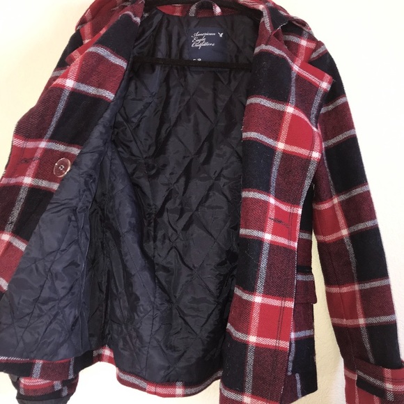 American eagle plad puffer jacket - Picture 2 of 3